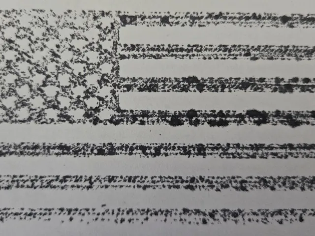 US Flag Stamp