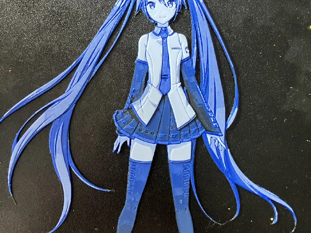 Hatsune Miku hueforge