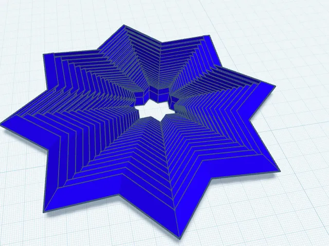 Star Fidget With Or Without Keyring hole