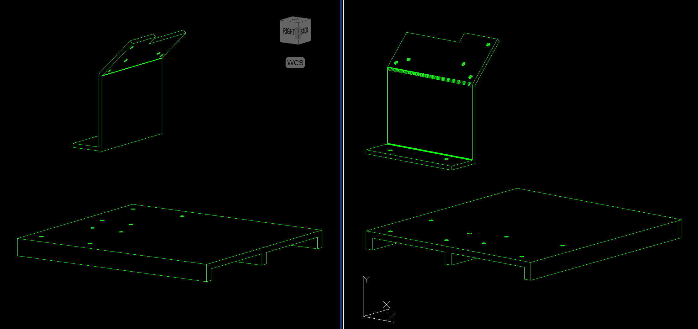 Arduino Uno and Breadboard project mounting board / base plate