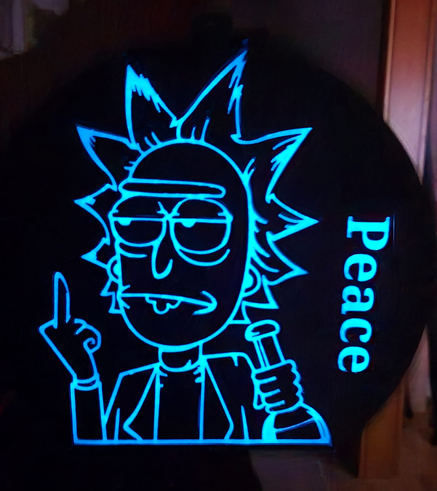 Rick and Morty Wall Deco (No AMS)