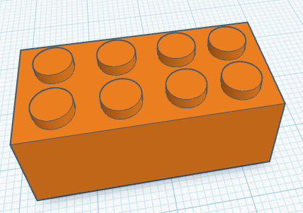 2x4 Lego Brick