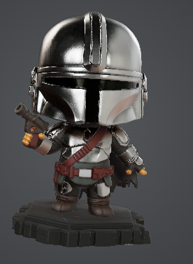 Minifigurine Mandalorian