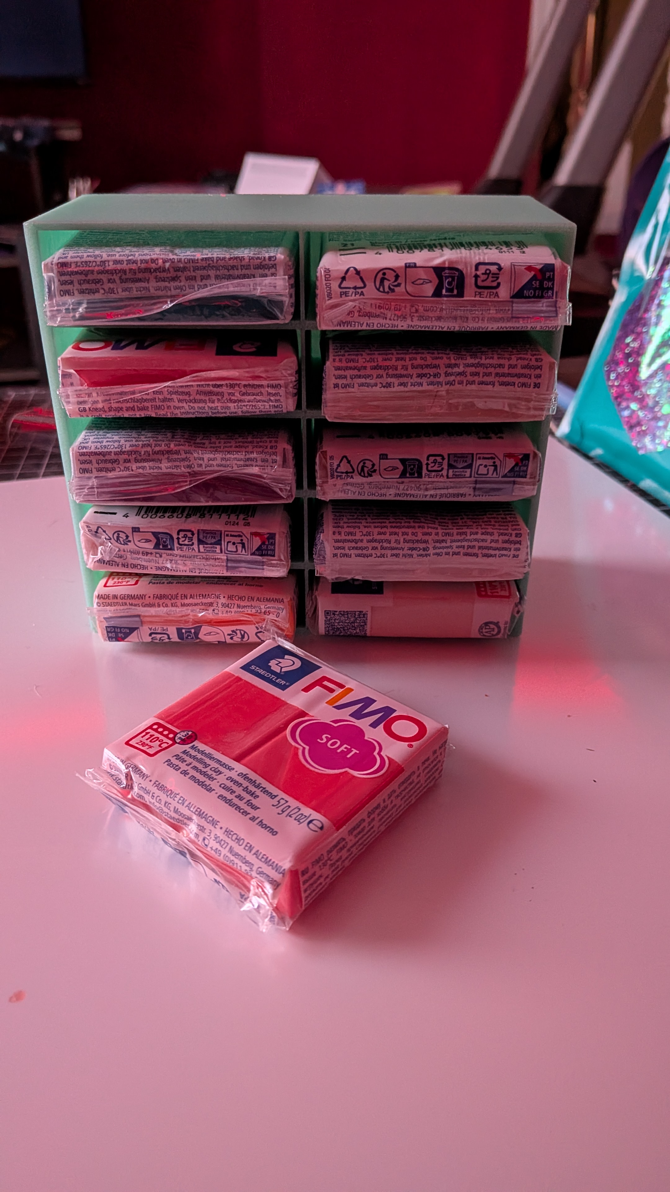 57g Polymer Clay Rack