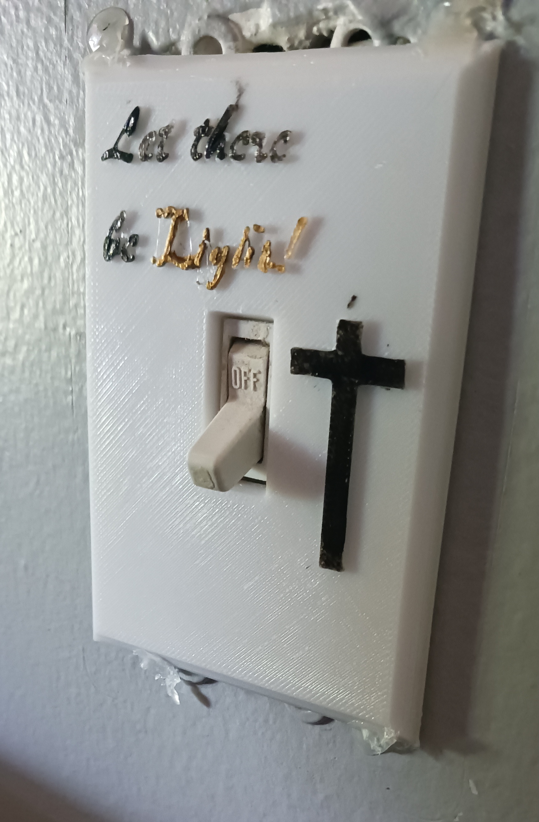 Let there be light switch cover