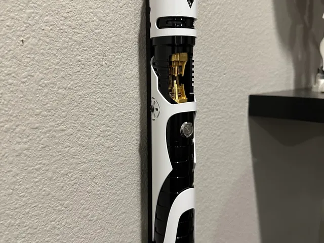 Soldier Light Saber Wall Mount