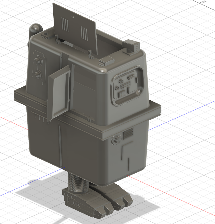 Star Wars Gonk Droid Case for Baseus Adaman 2 — miniatura 5