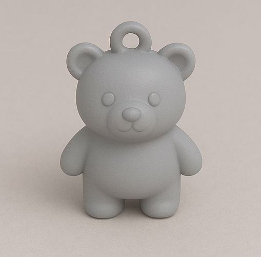 Miniatura 2 do modelo 3D Teddy Bear Keychain