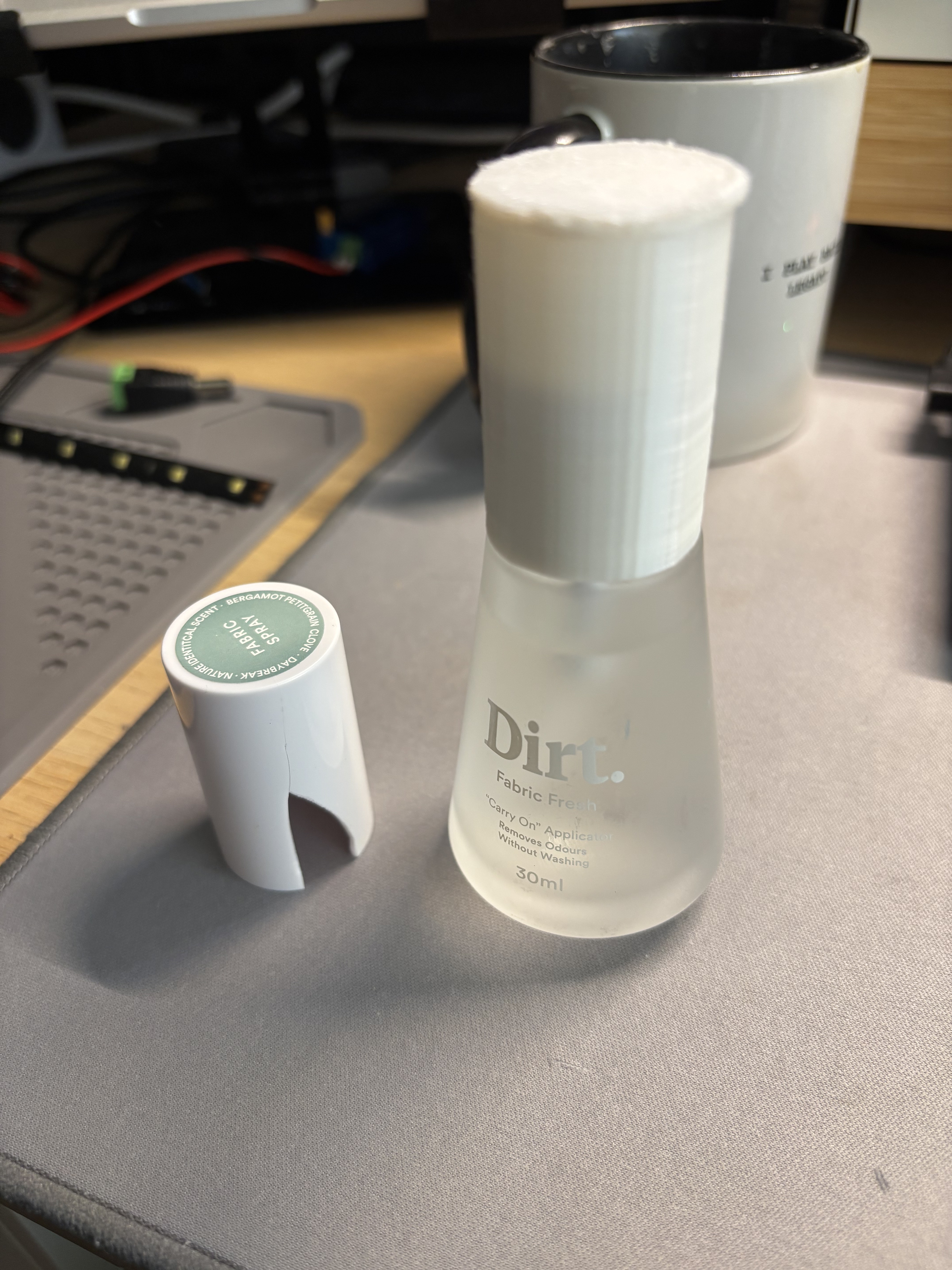 Dirt Fabric Fresh "Carry On" Applicator Replacement Cap