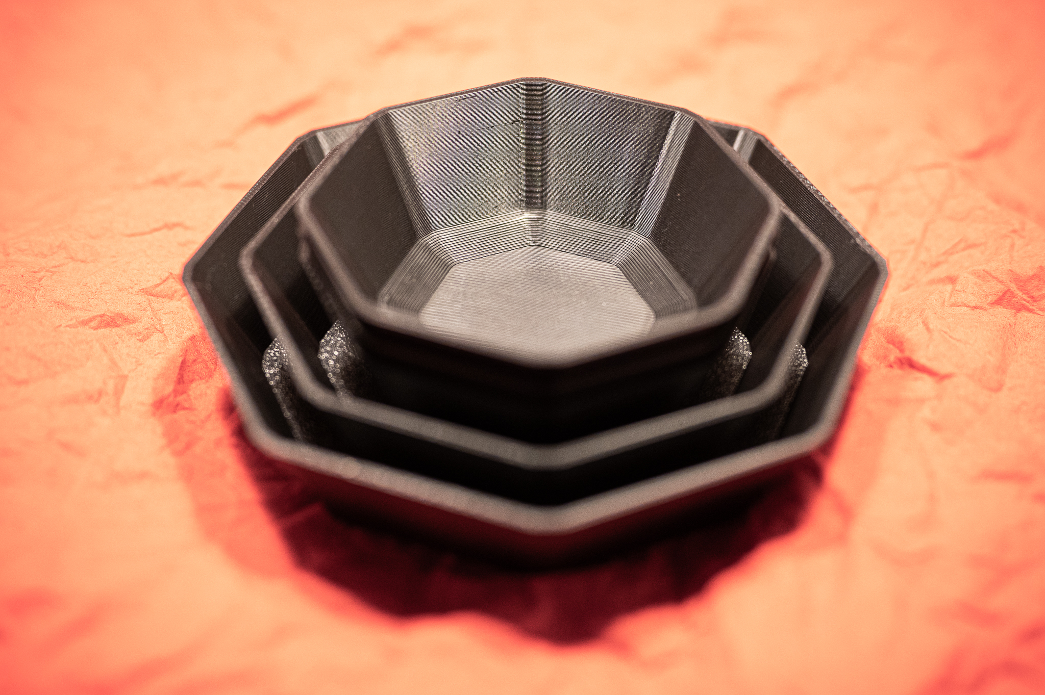 Miniatura 2 do modelo 3D Board game stackable token tray (3 sizes)