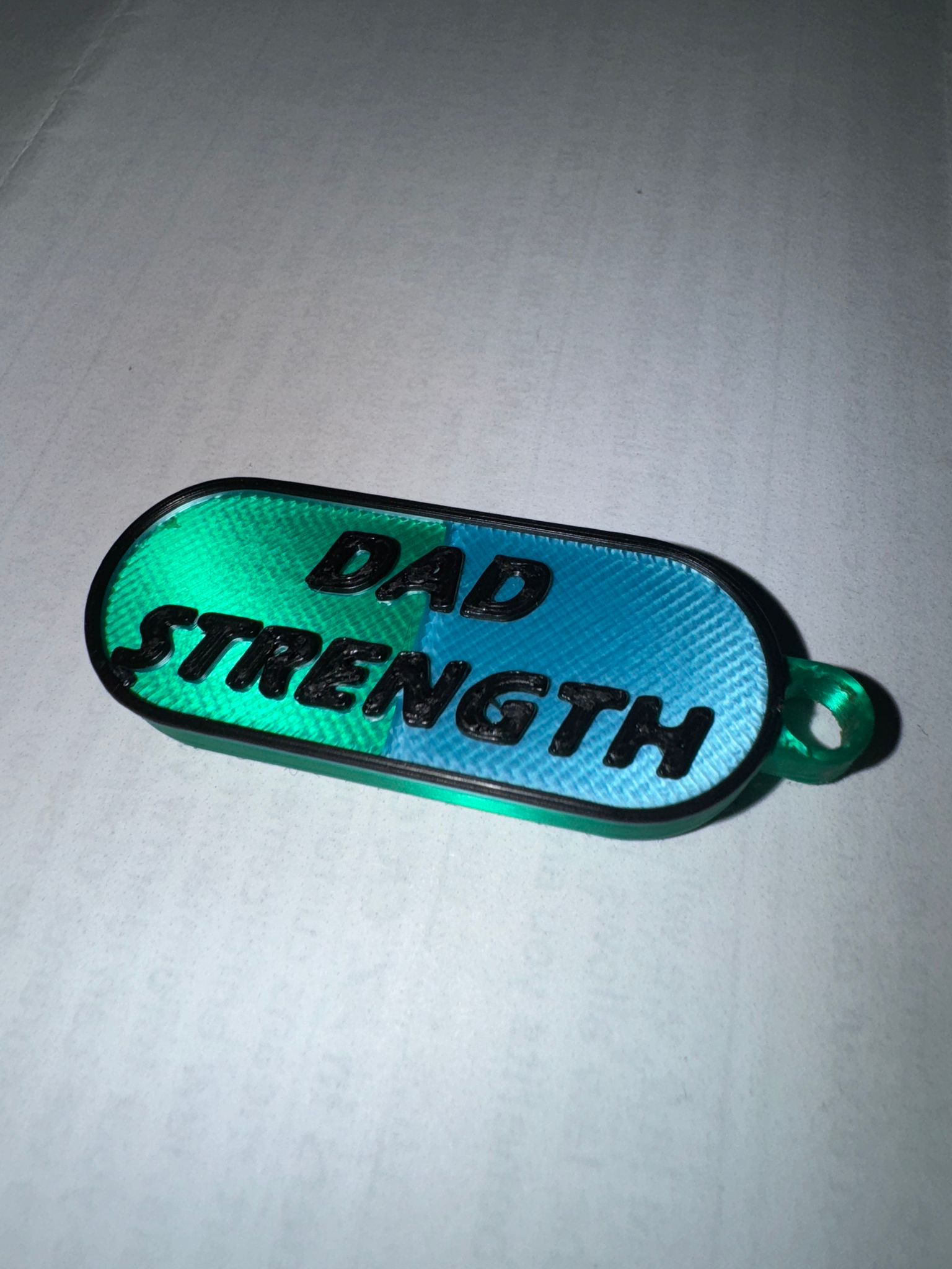 Dad Strength Keychain