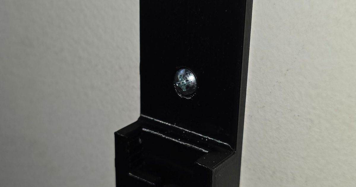 Shark Stratos Vacuum Wall Mount by DadBru | Download free STL model | Printables.com - 3D model önizlemesi