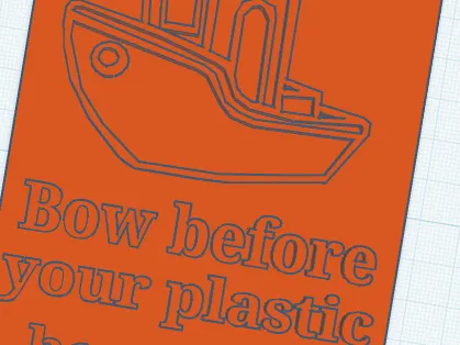 Funny Benchy Sign