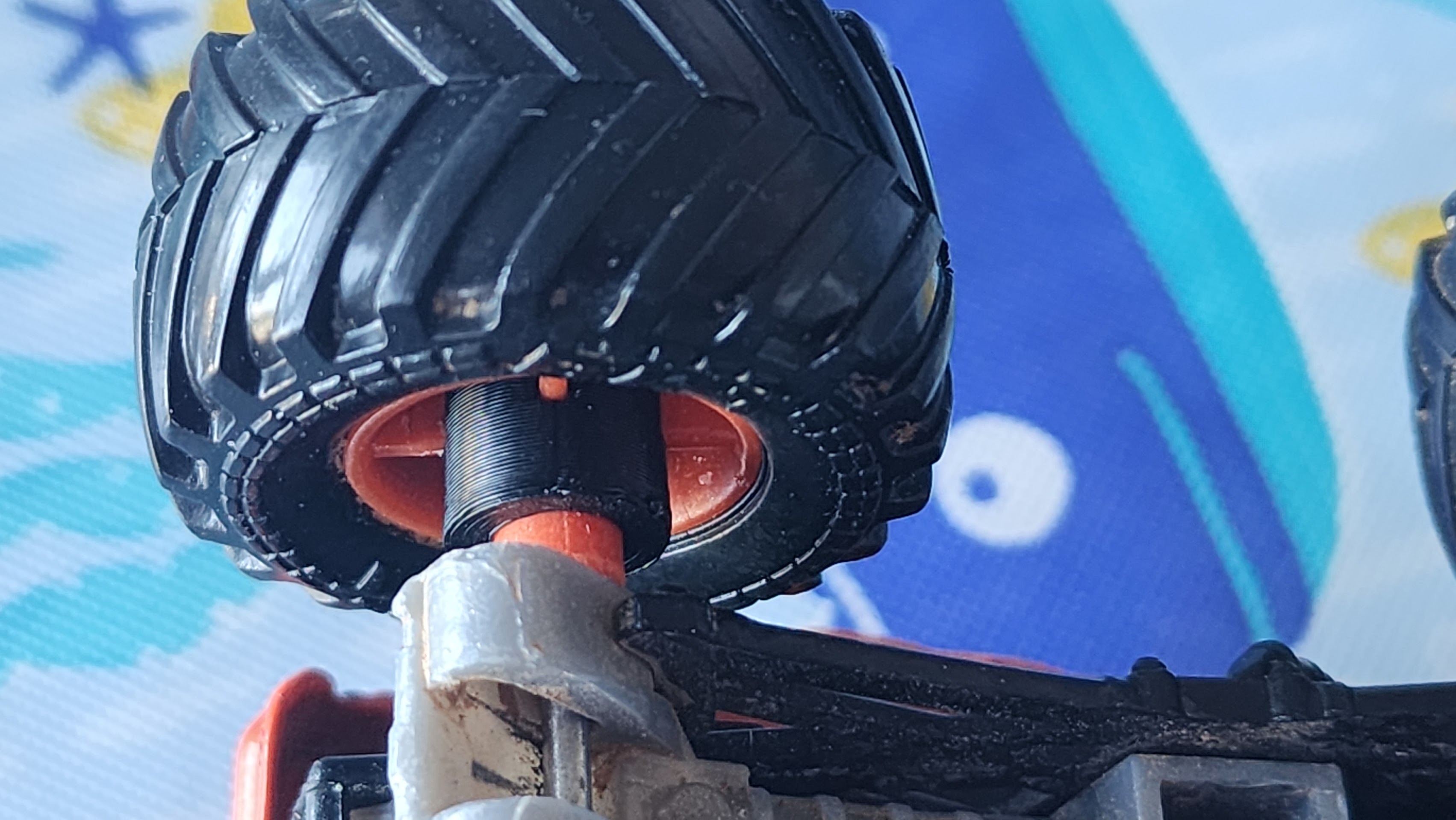 Monster Jam monster truck broken axle repair