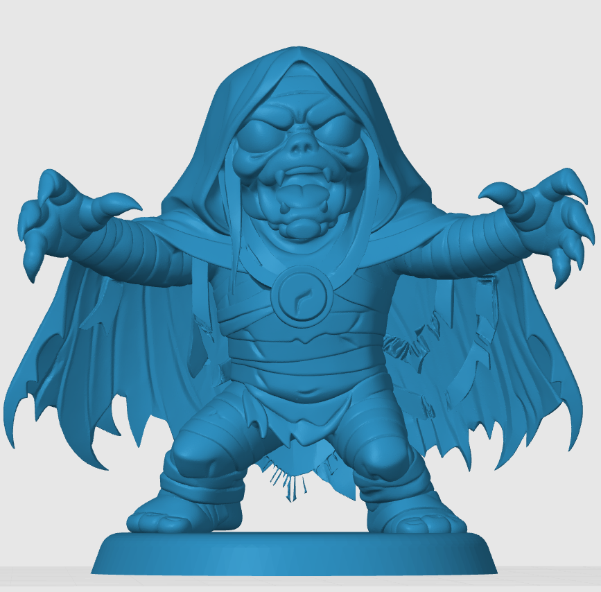 Miniatura 5 do modelo 3D Mumm-Ra Inspired Chibi