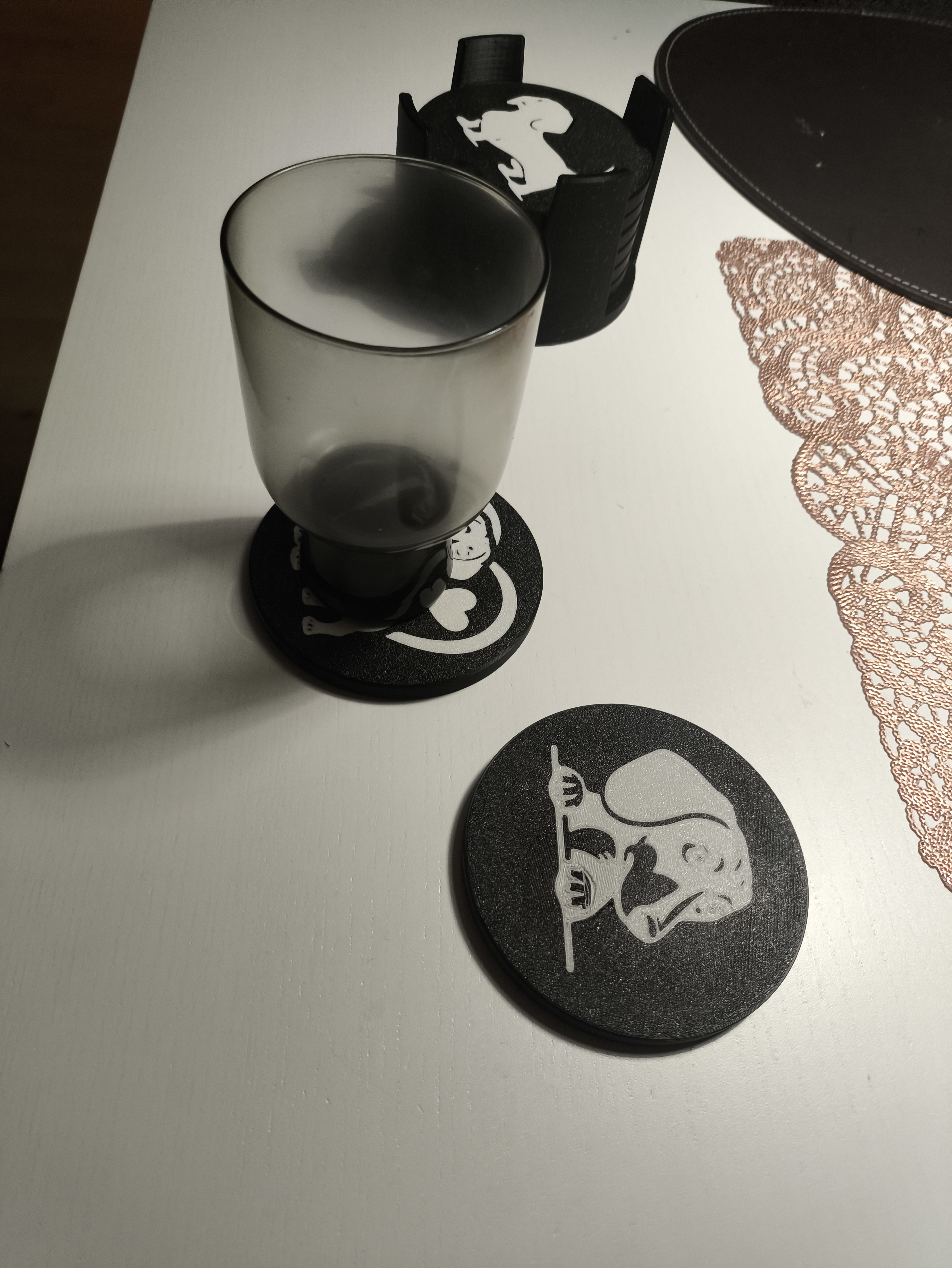 Dachshund coaster set — miniatura 2