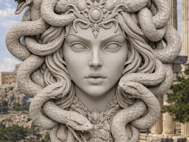 Medusa Wall Plaque