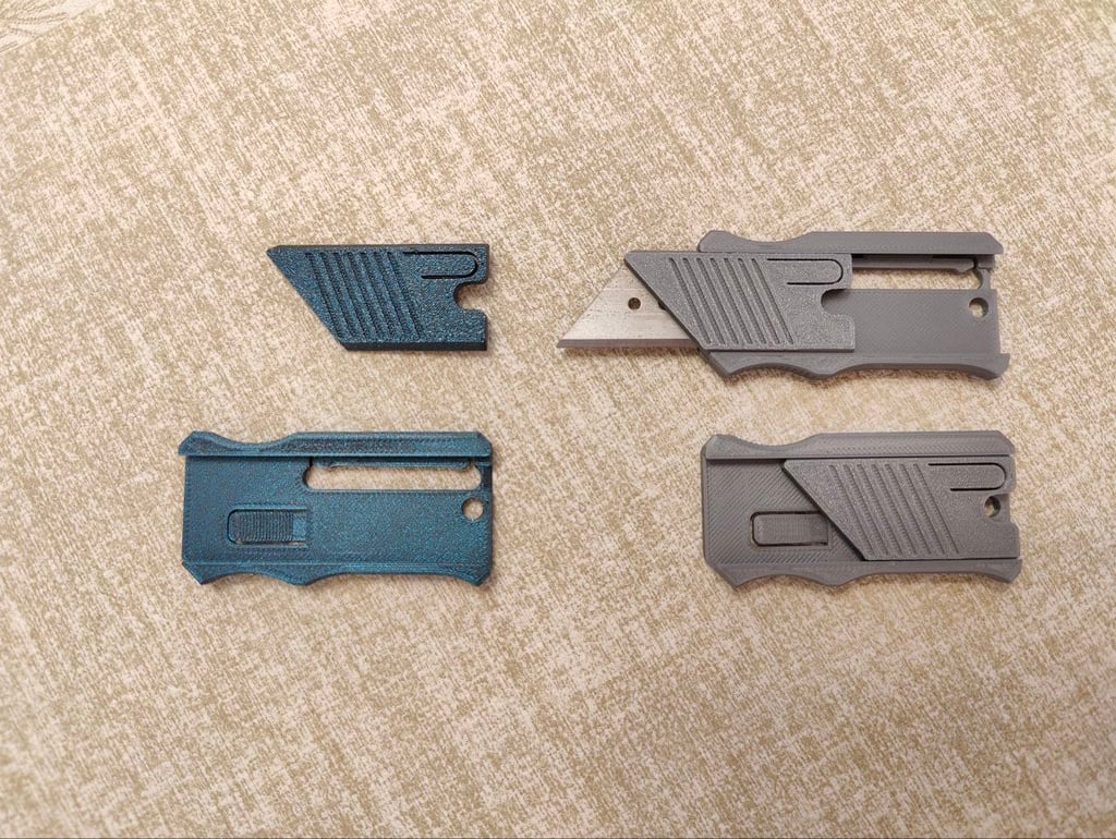 Real Utility Knife Remix – Compact, Locking, One-Hand Operable (2026 Actual)