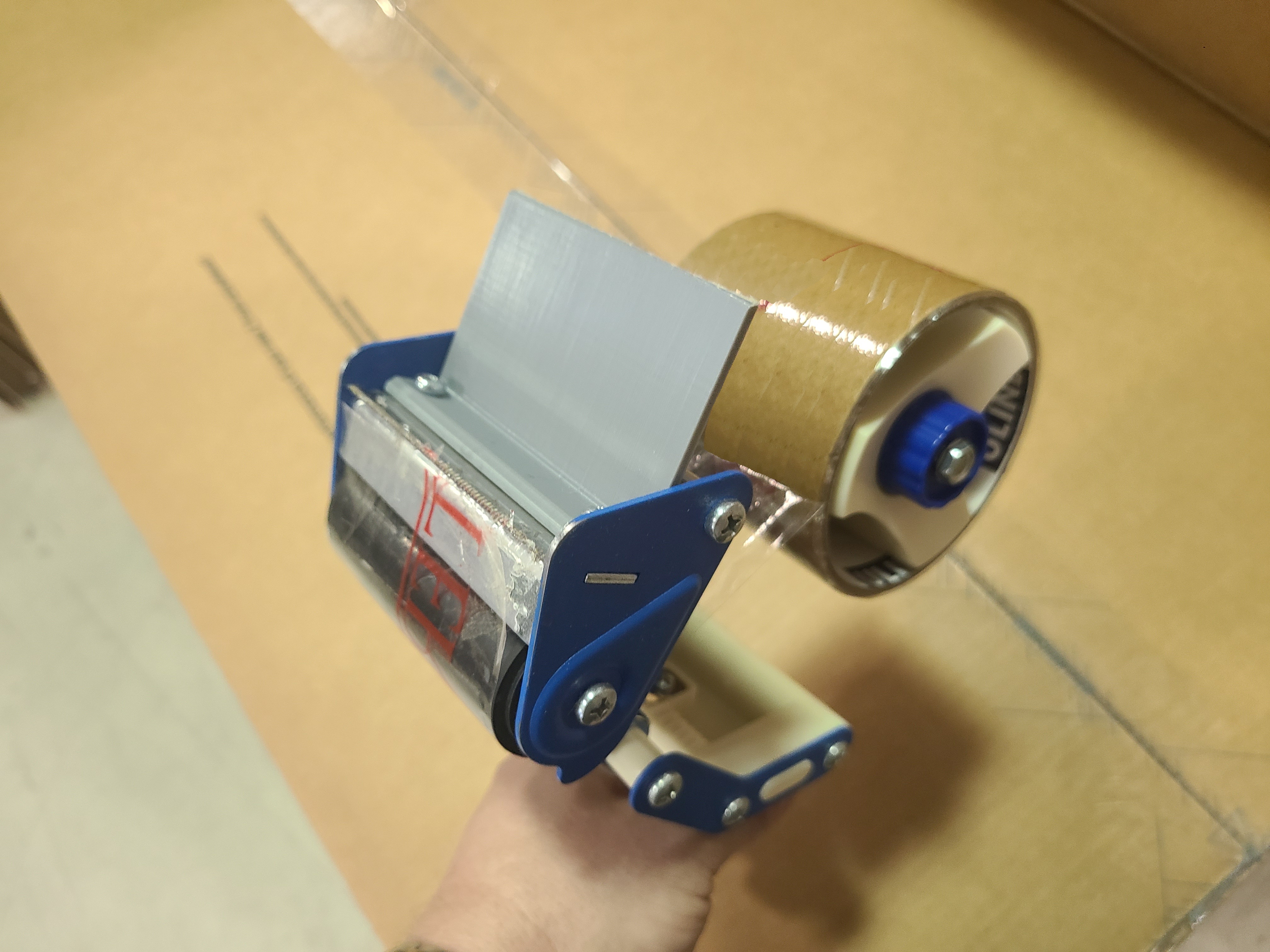 3" Tape Gun Shield