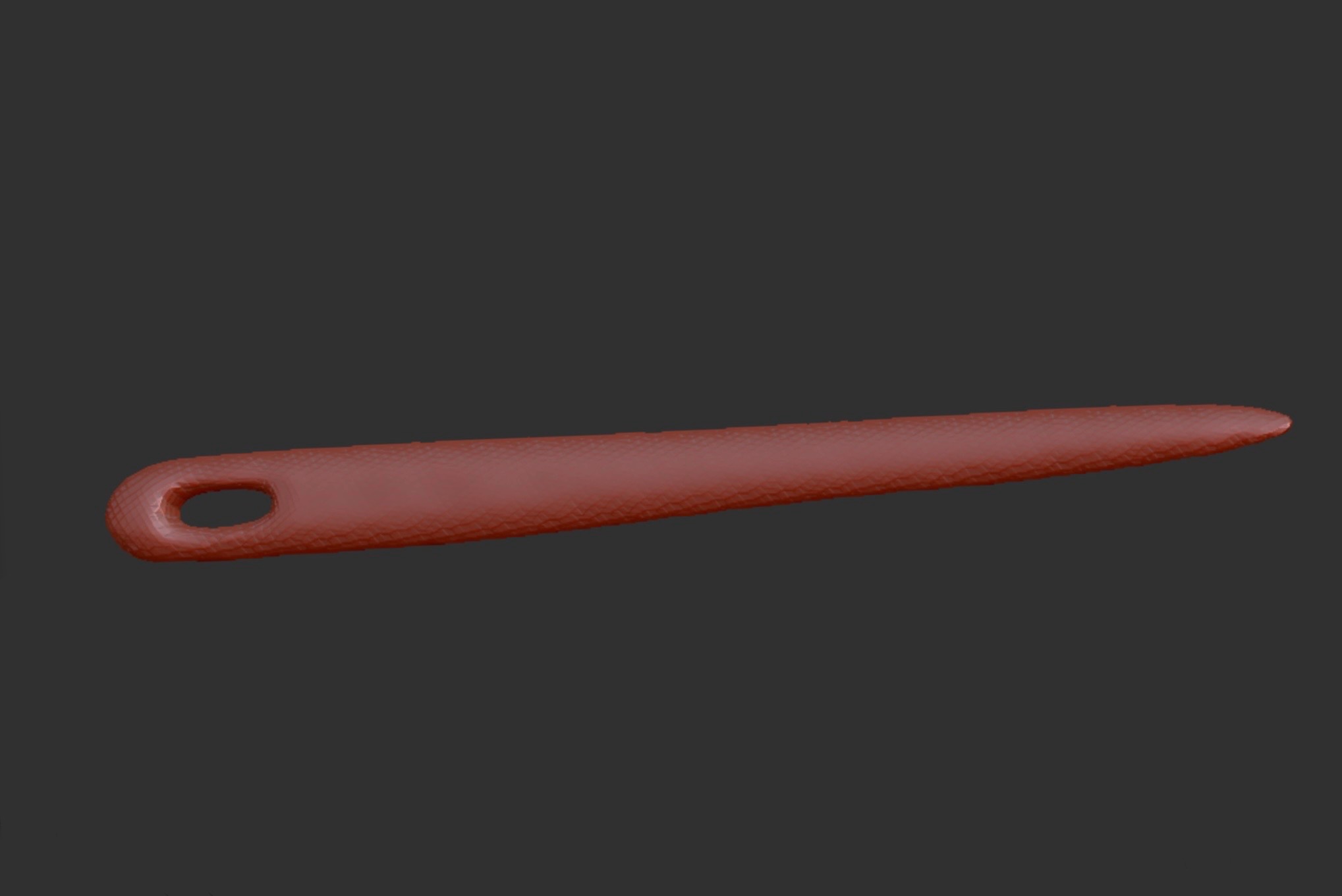 Straight Nålebinding needle