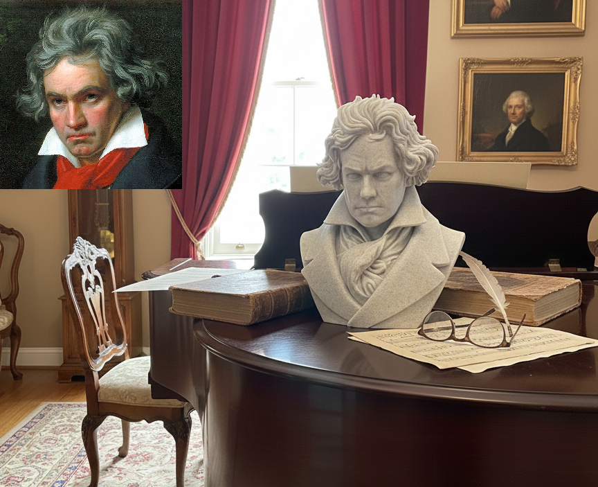 Ludwig van Beethoven – Classical Bust