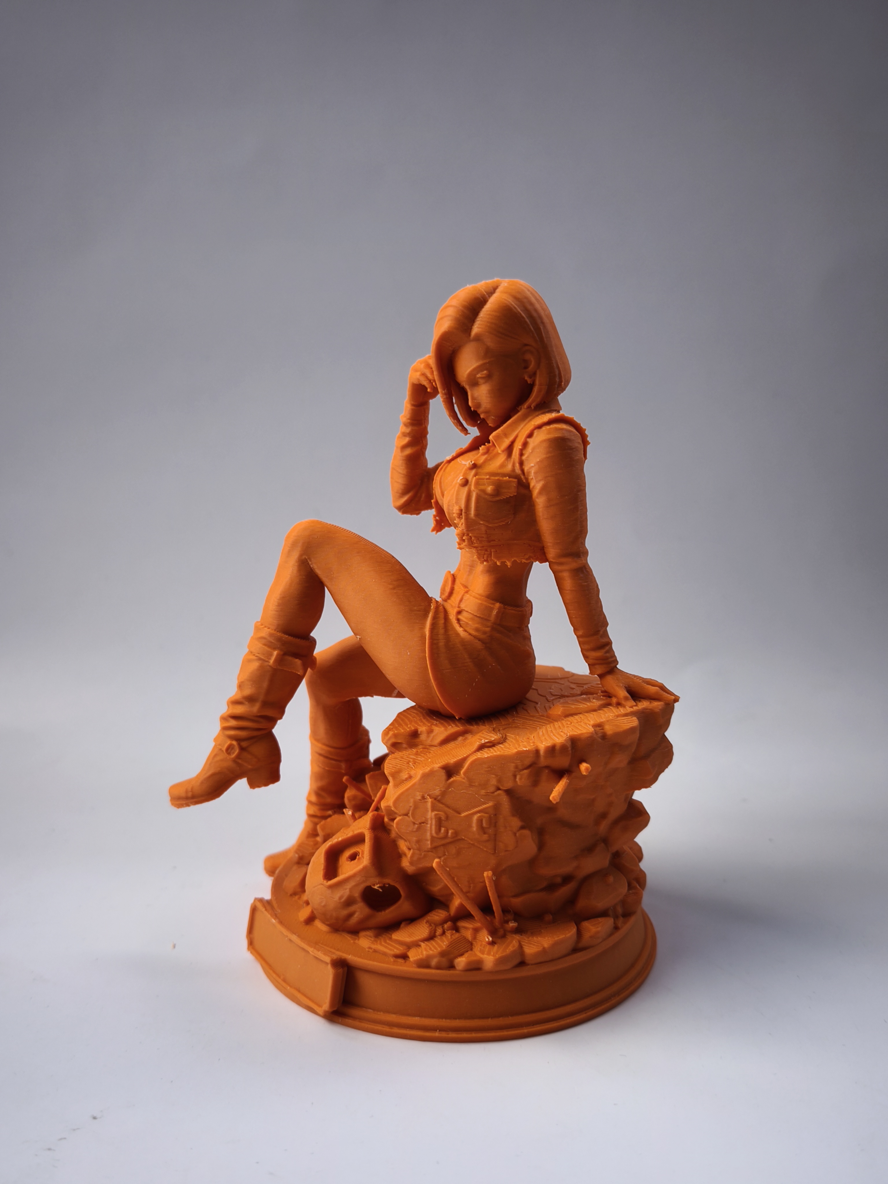 Miniatura 10 do modelo 3D Android C18 figurine