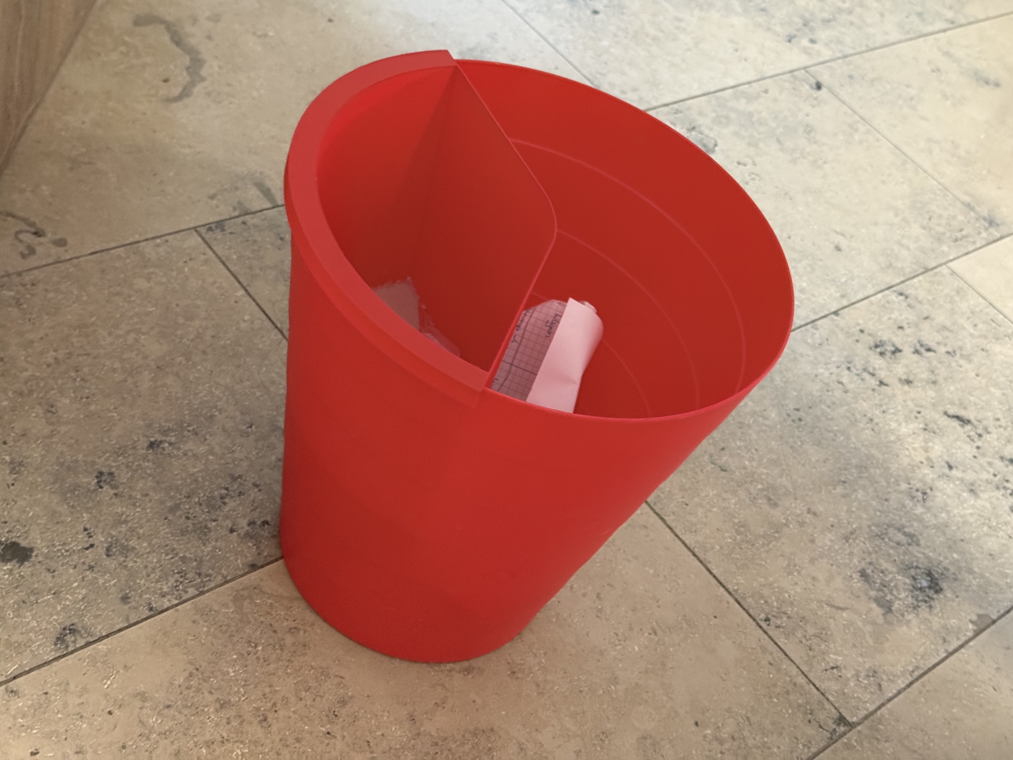 Insert for IKEA FNISS trash bin