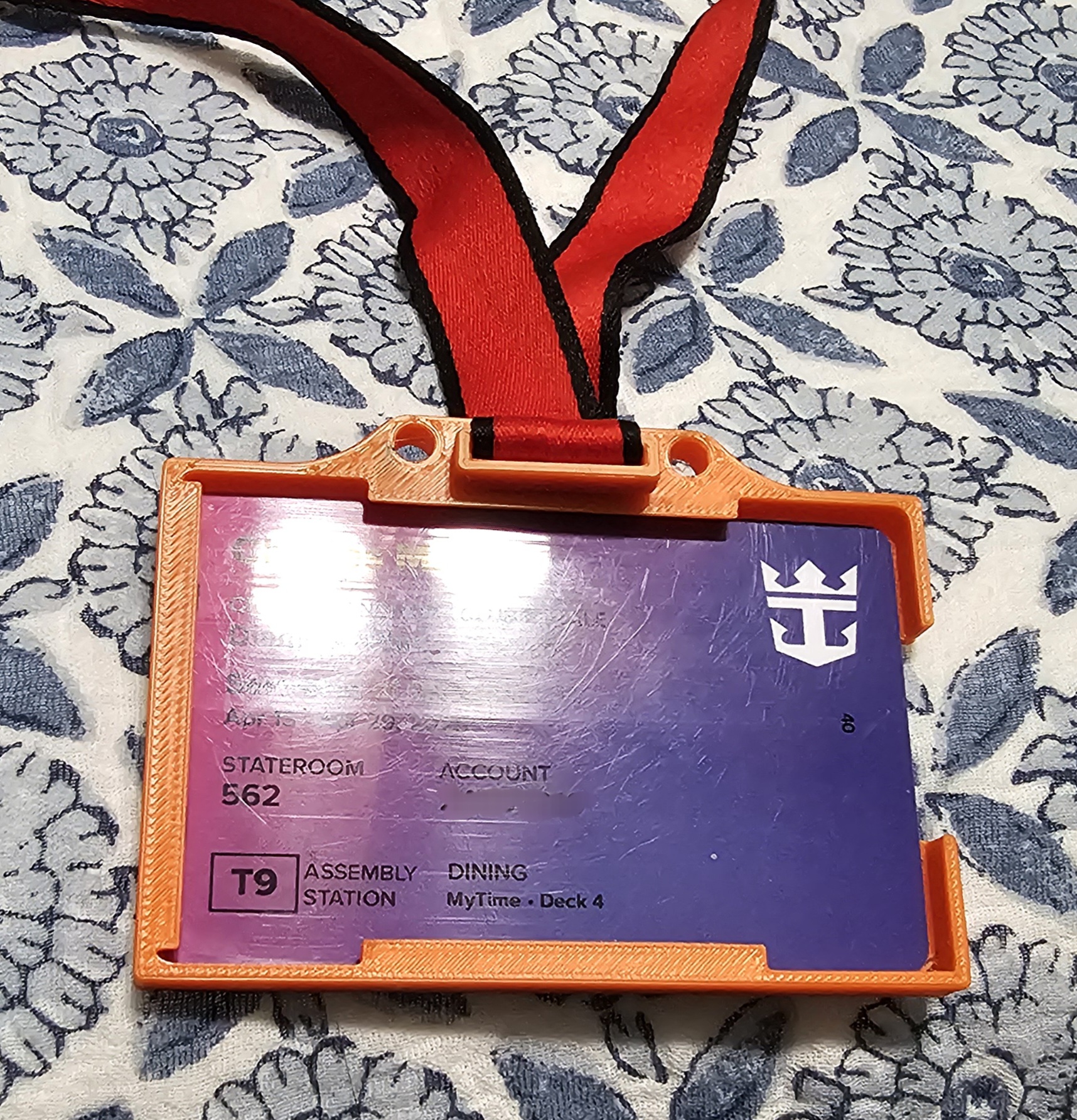 Royal Sea Pass Lanyard