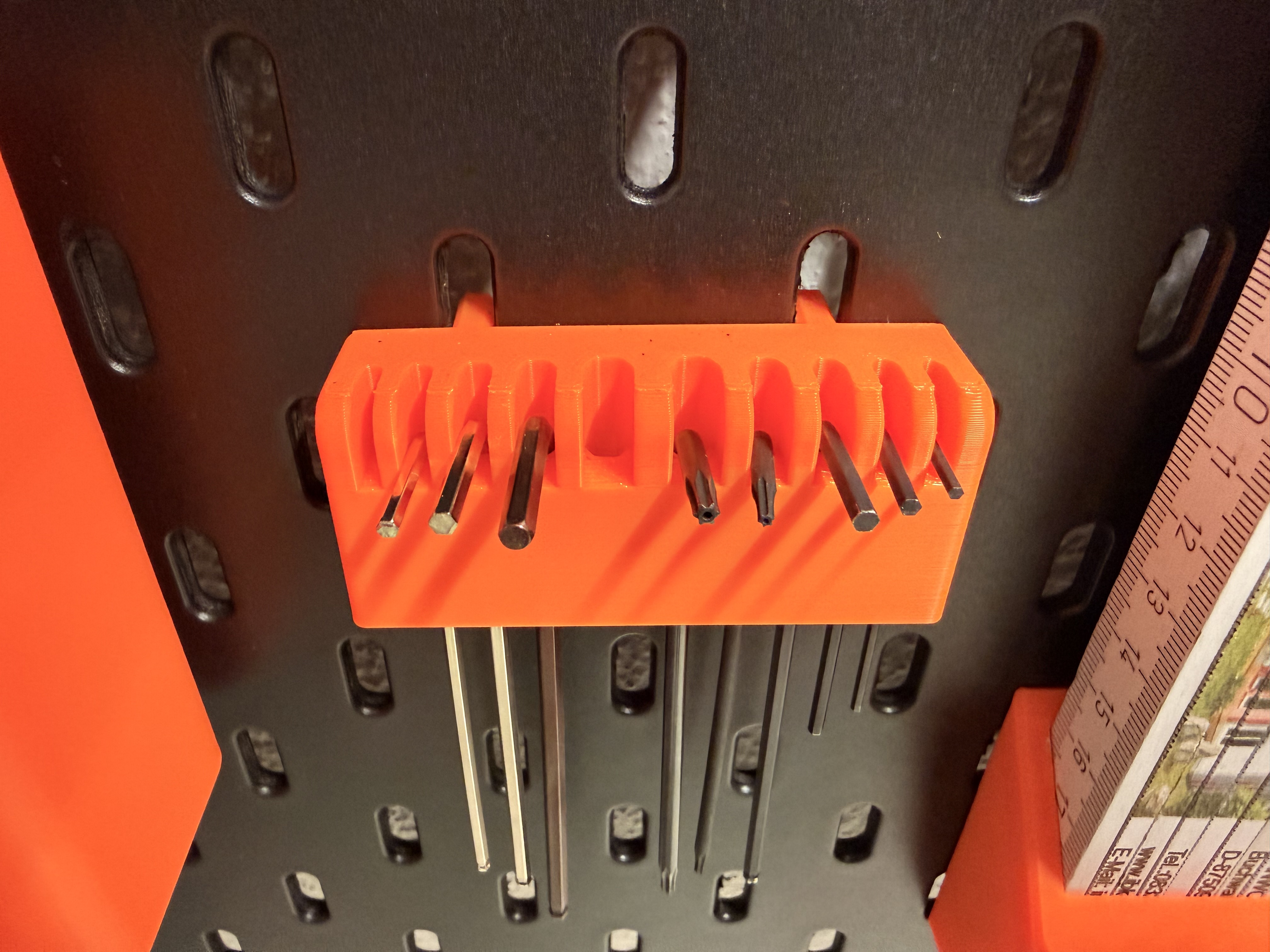 Ikea Skadis hex key holder / allen key holder