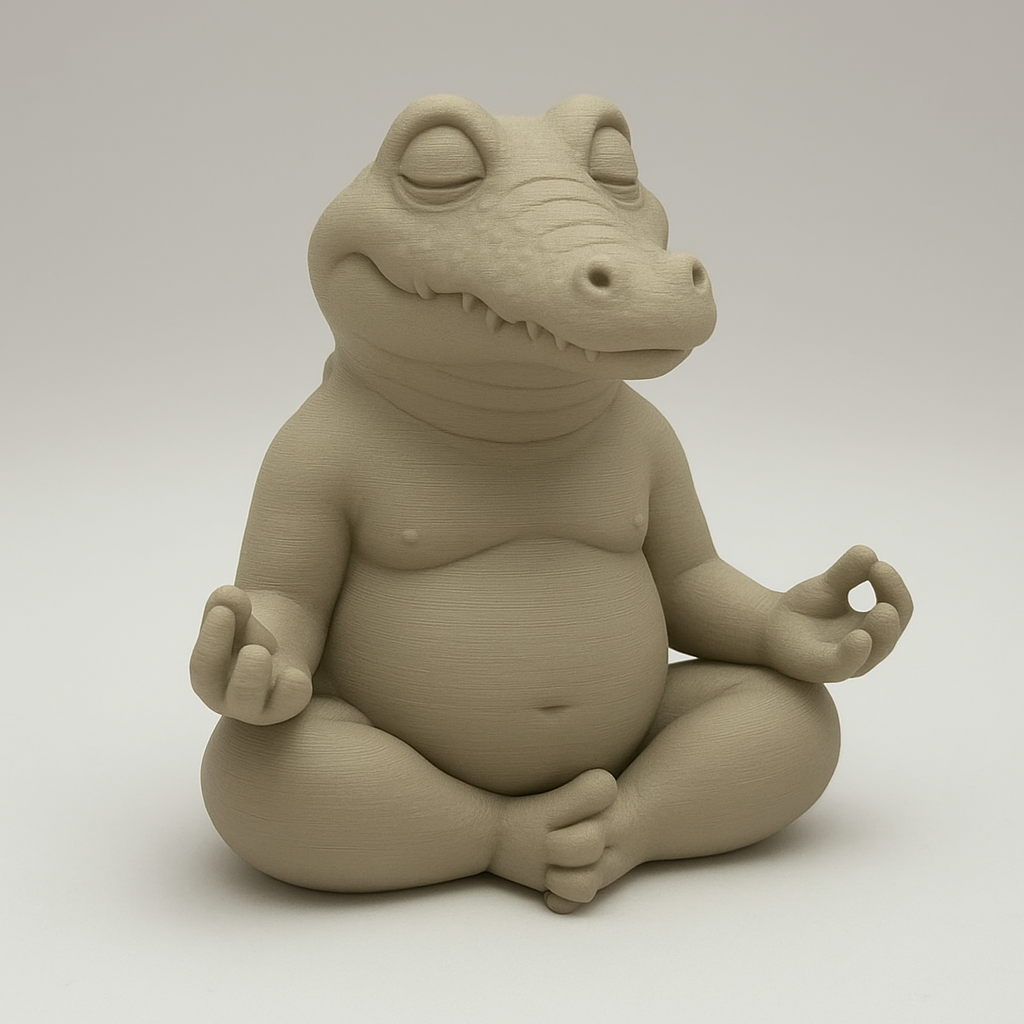 Chonky Zen Crocodile