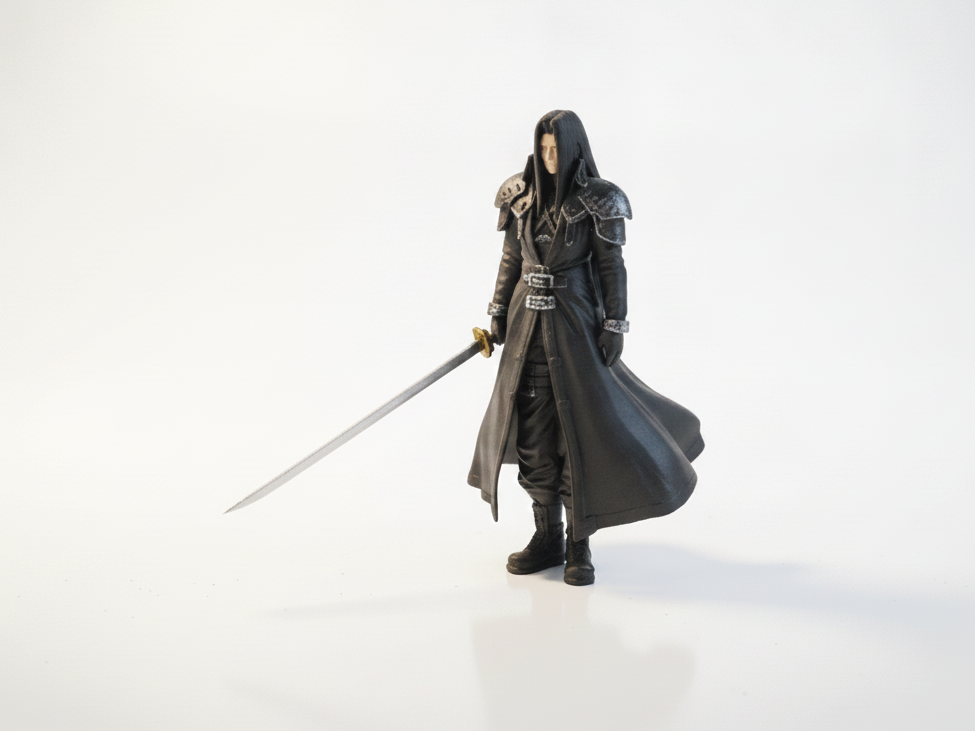 Sephiroth Figurine Gaming Collectible 3D Printable