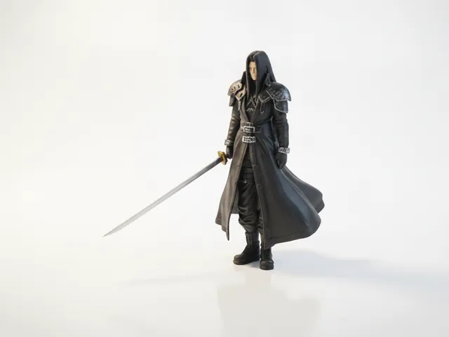 Sephiroth Figurine Gaming Collectible 3D Printable
