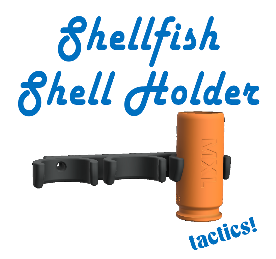Shellfish Shell Holder 3D model thumbnail