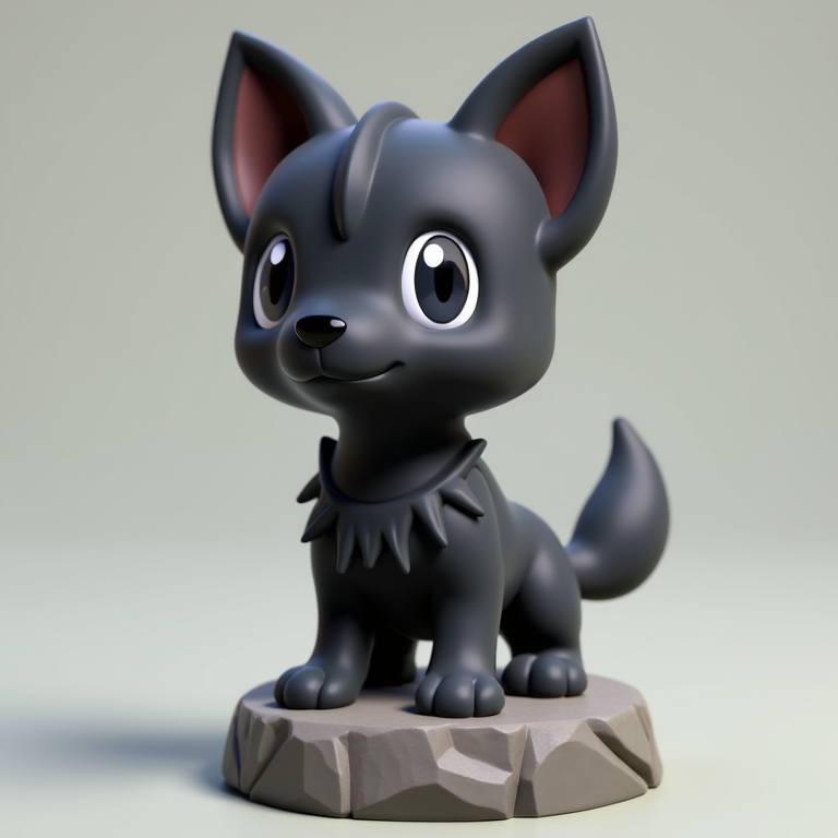 Wolf figurine
