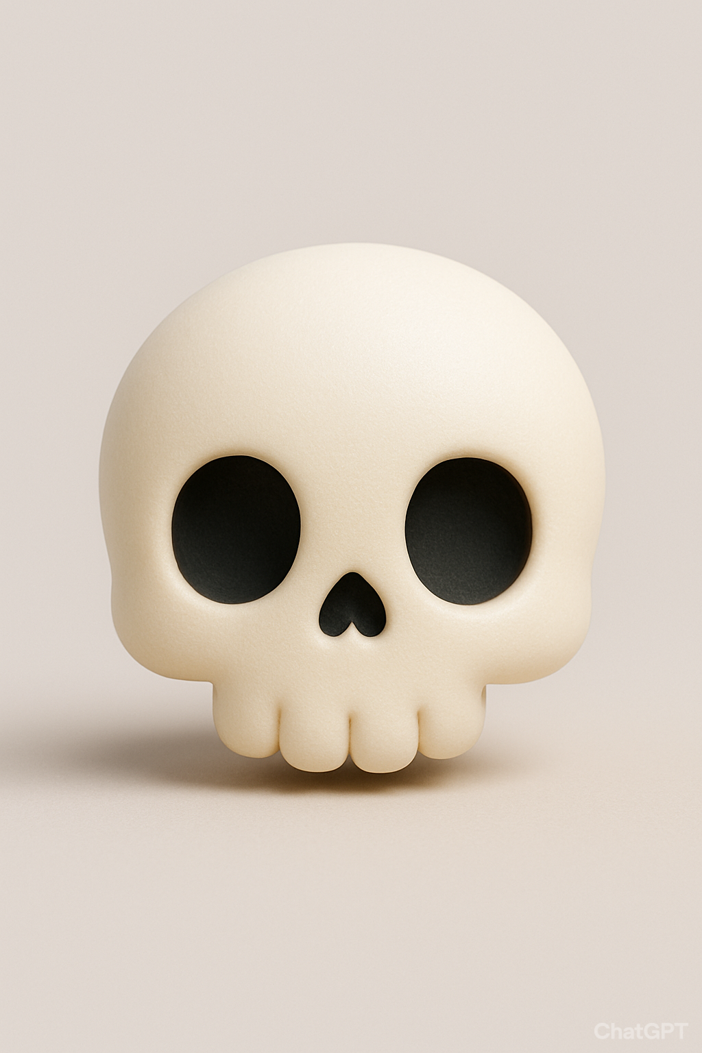Cute Skull (Keychain)