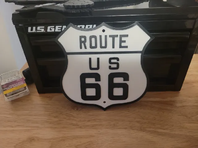 Route 66 sign