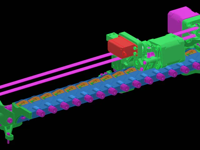 UTZrack V2 - Dual drive - larger servo - Tradrack alternative