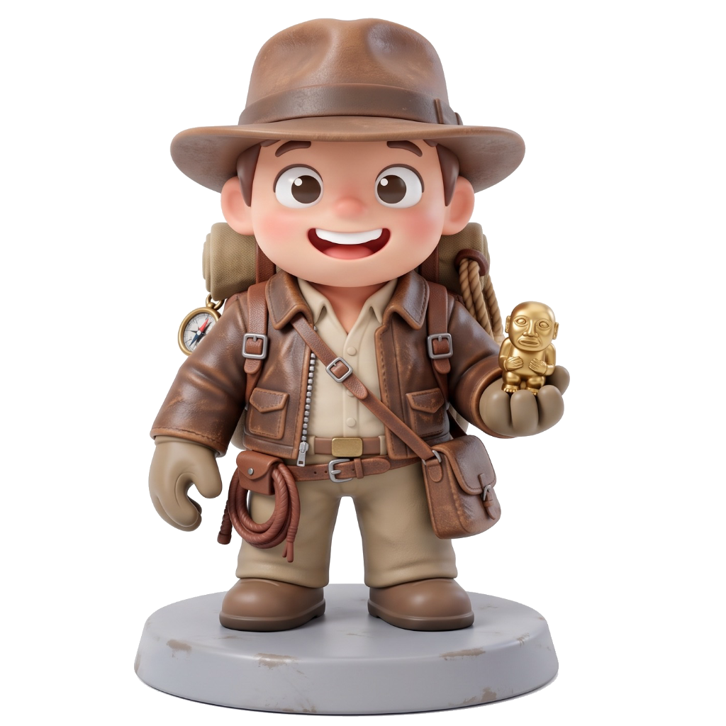 figurine indiana jones