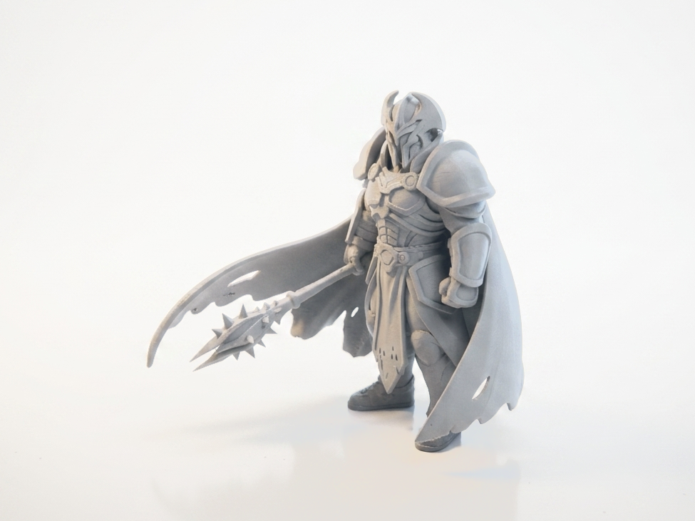 Dark Lord Figurine Fantasy Warrior 3D Printable