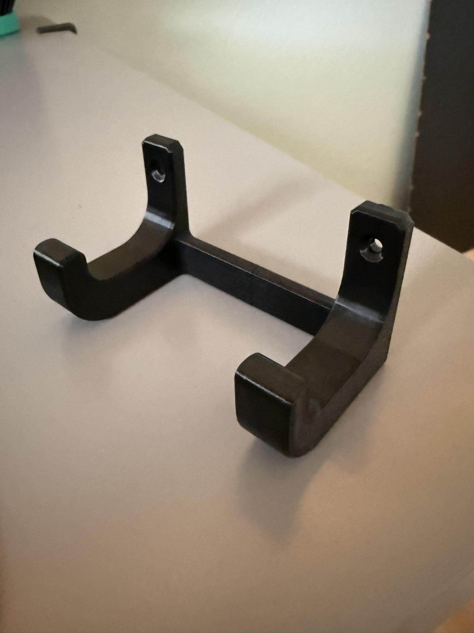 Skateboard wall hanger 3D model