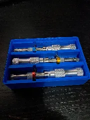 Gridfinity (2x3x4) tubular impressioning tool bin