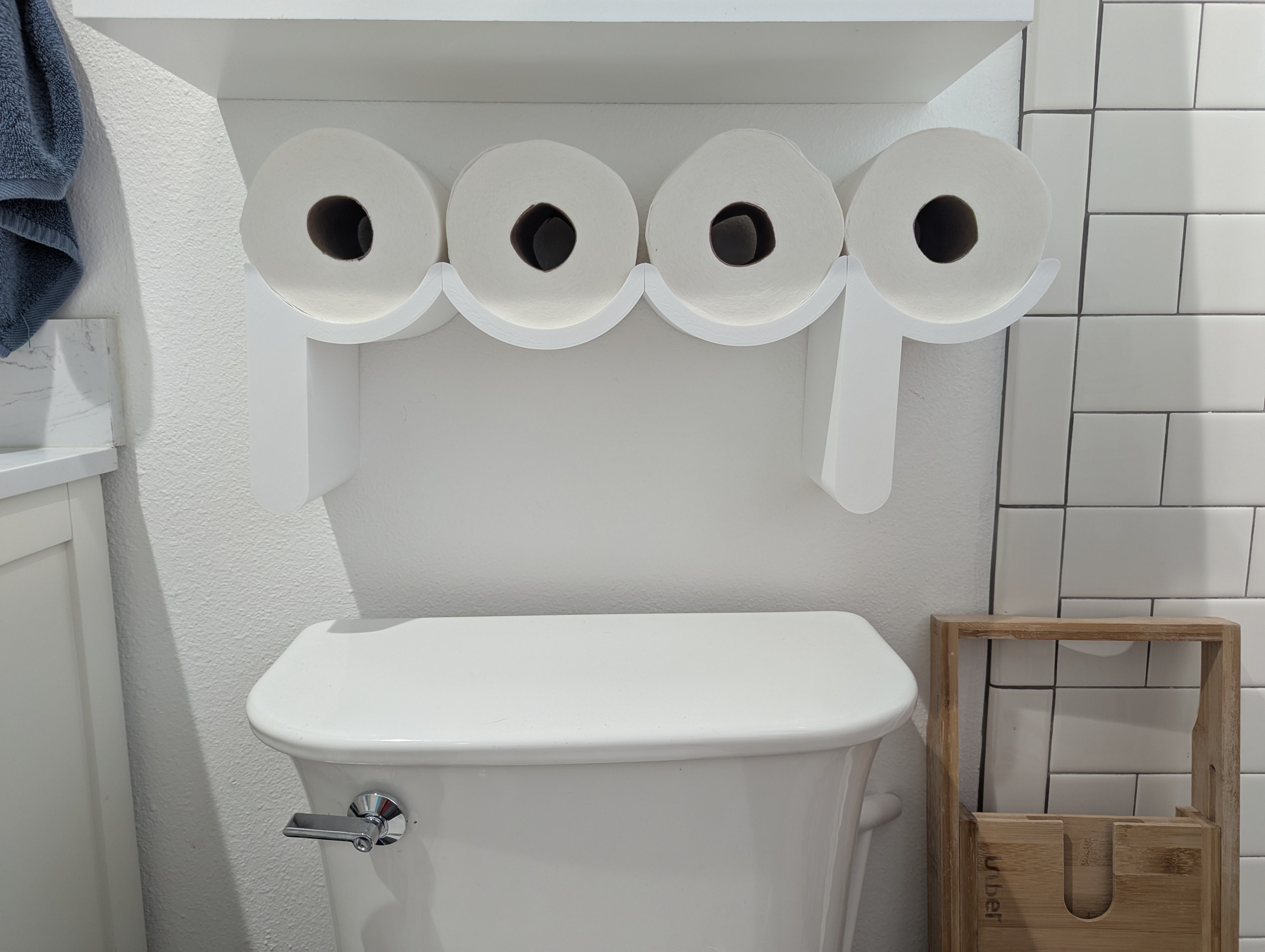 Toilet Paper Shelf