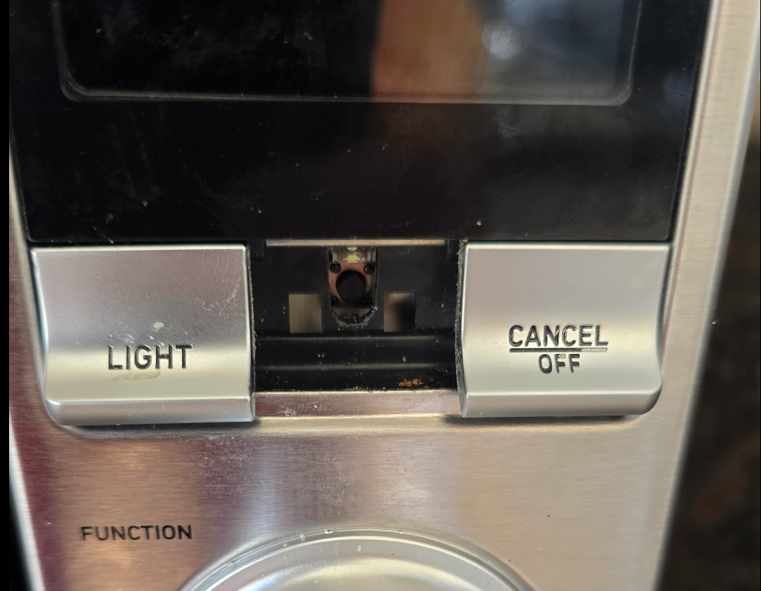 Calphalon Toaster Oven switch button knob hinge