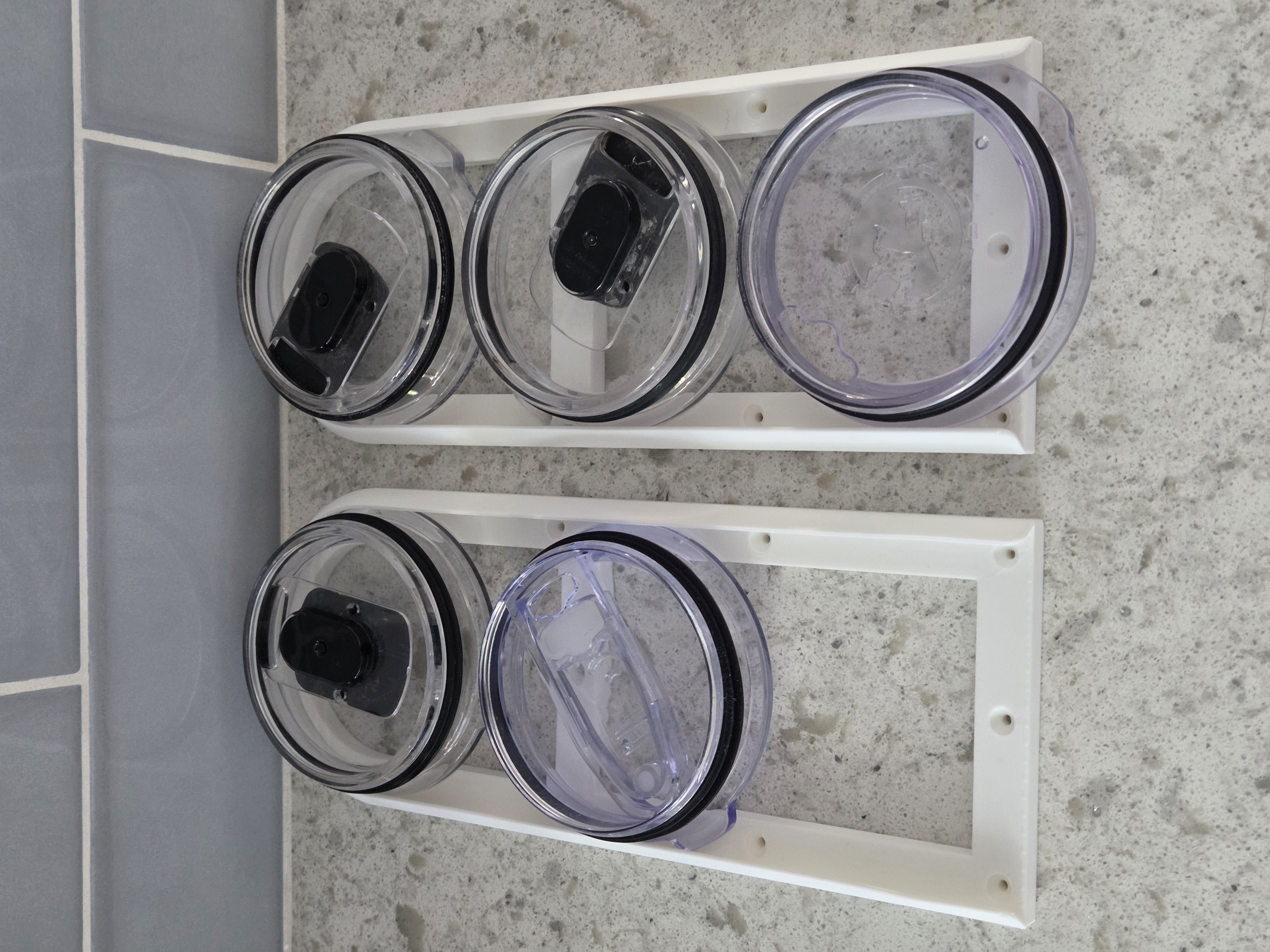 Under Cabinet Yeti Lid Holder