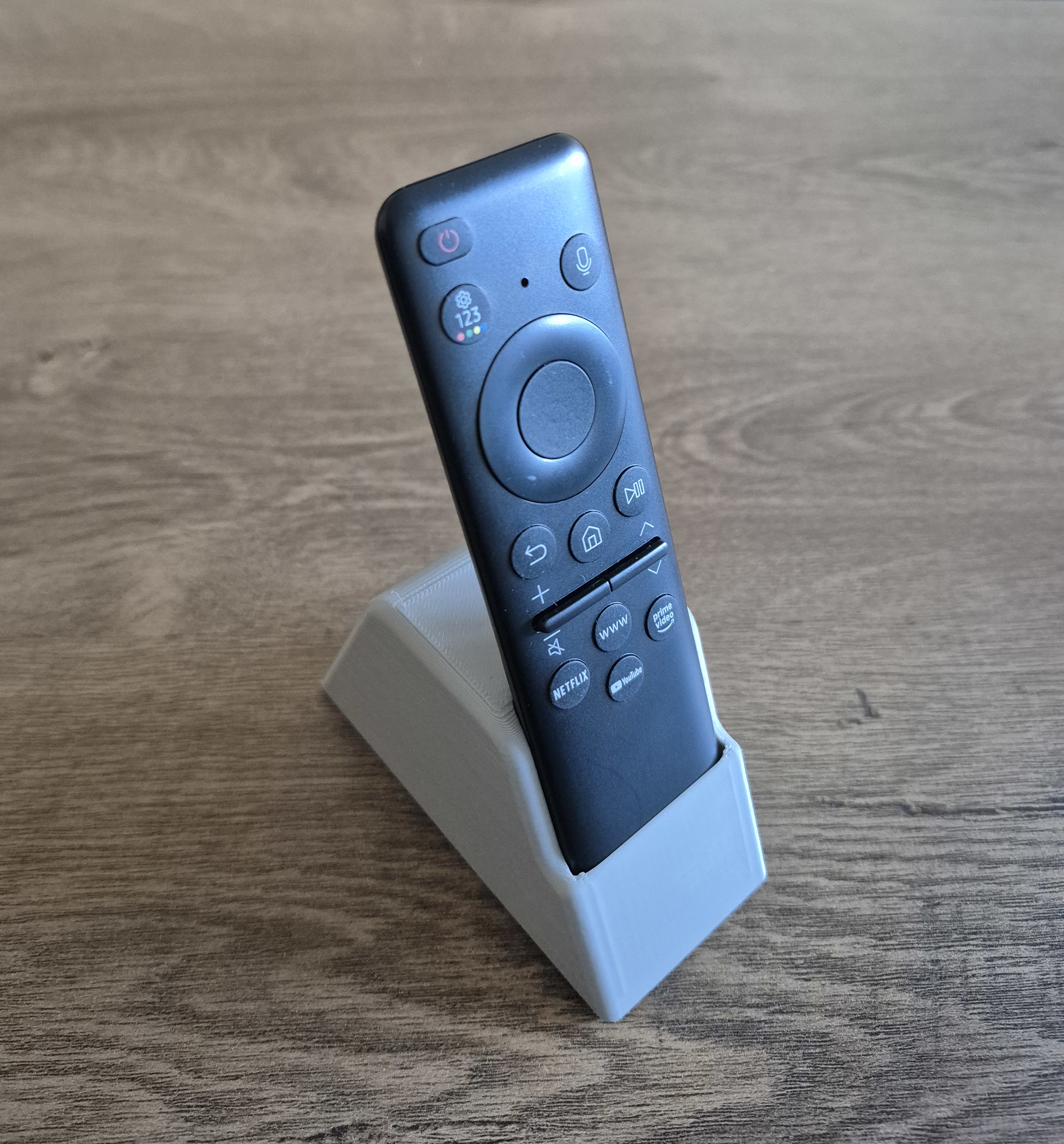 Samsung smart TV weighted remote stand