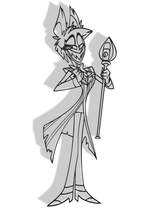 Alastor Hazbin Hotel Decor
