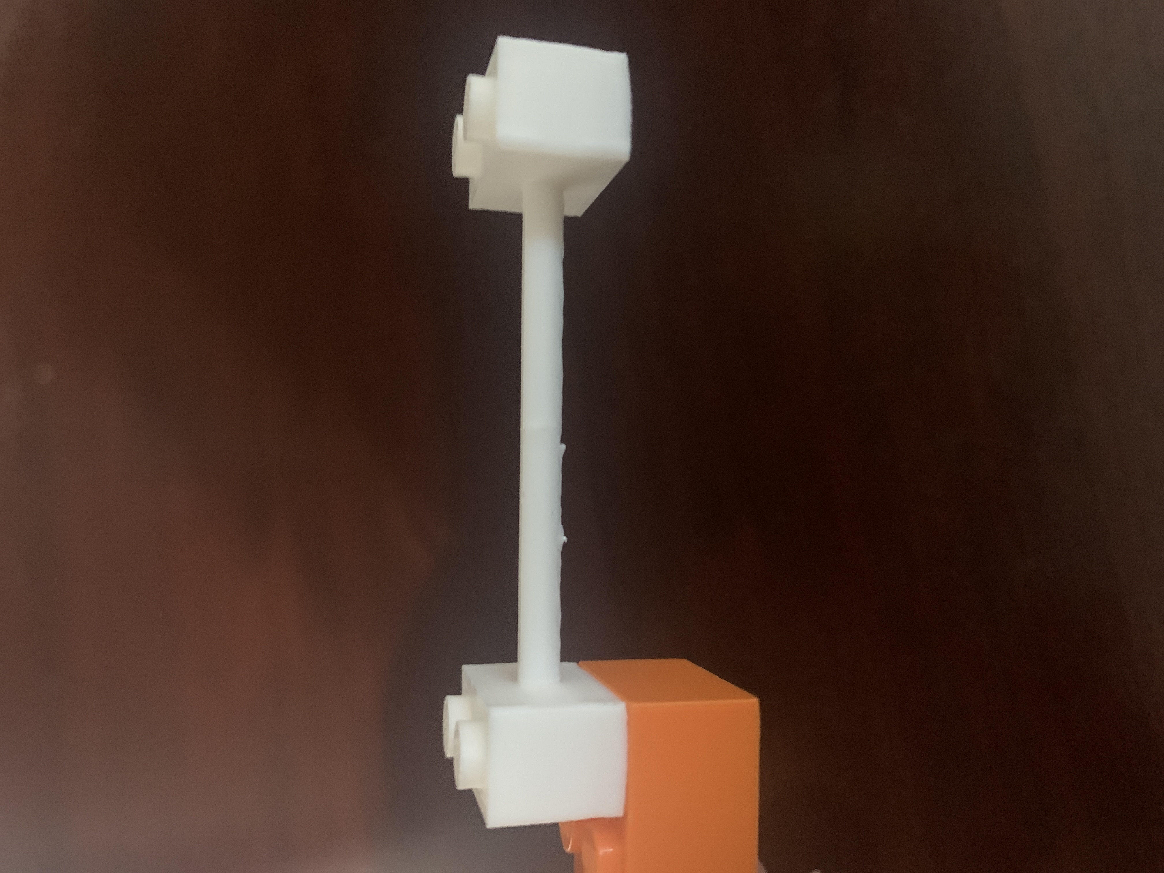 Lego Compatible Pull-Up (Hanging) Bar (Needs Supports)