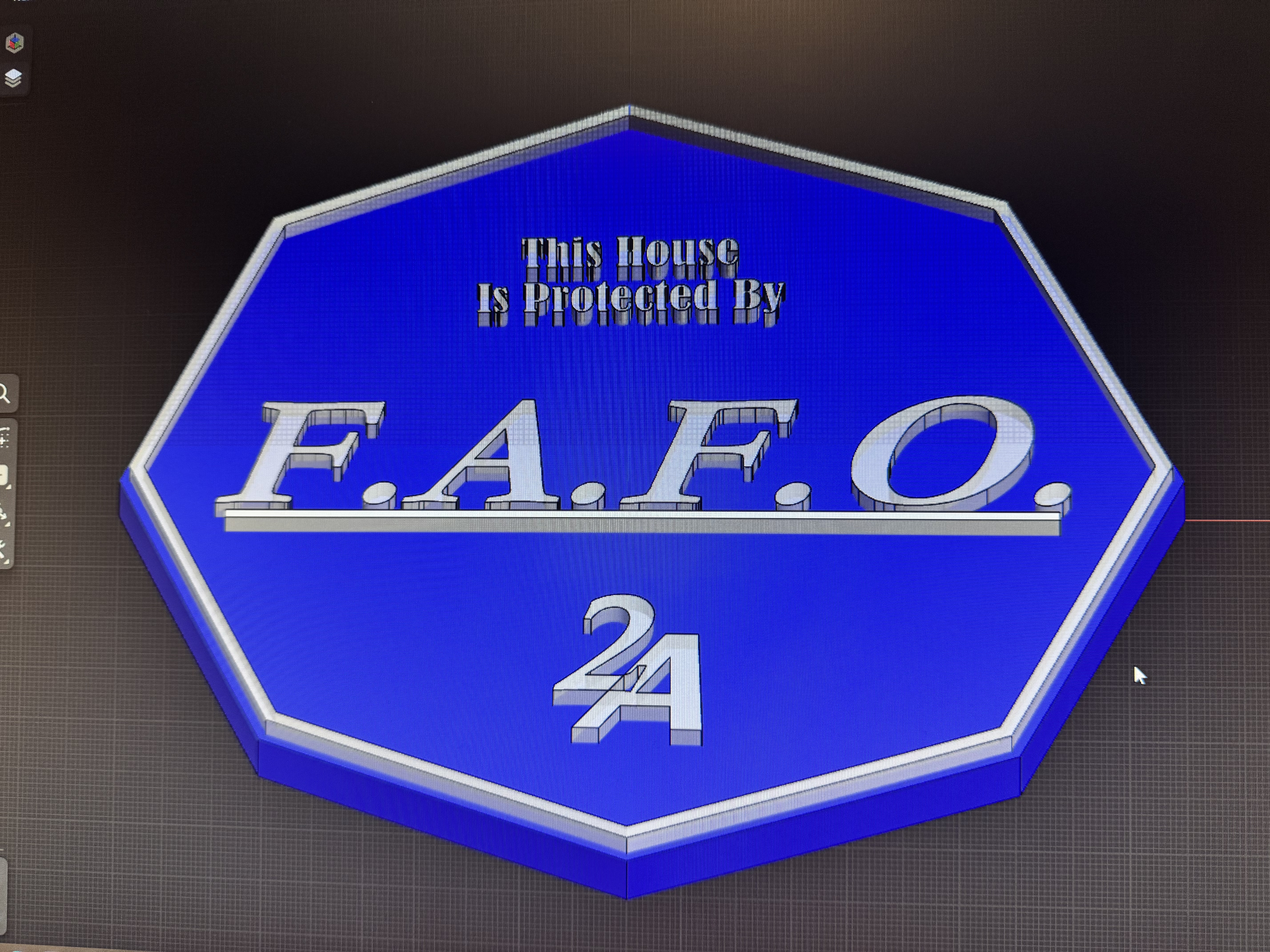 FAFO Sign