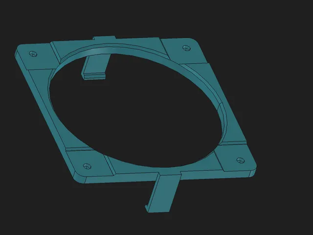 Milk-V Titan heatsink 80mm fan adapter