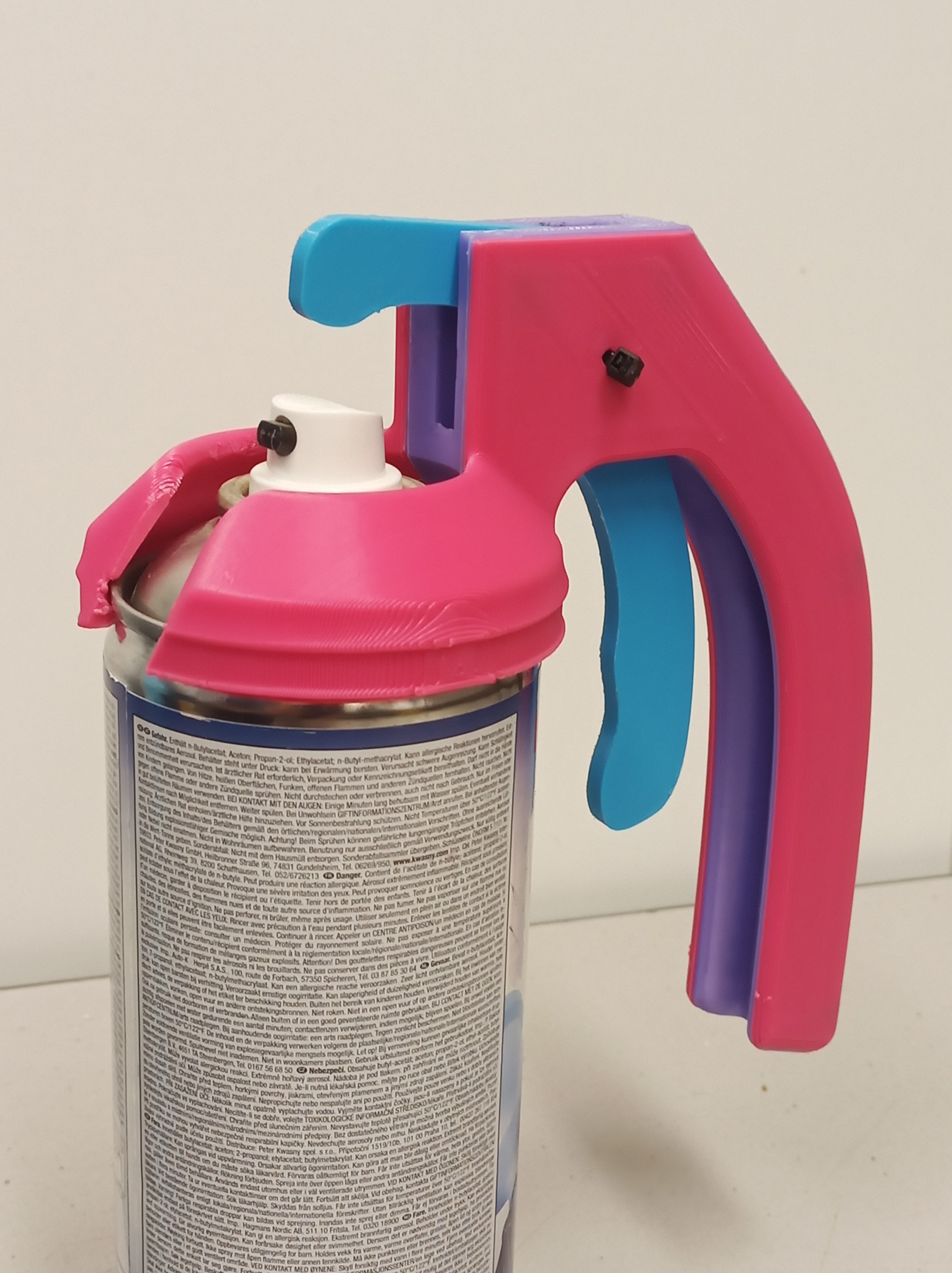Spray Paint/Can Holder - robust and easy to print